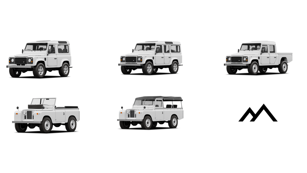 Choosing Your Classic Land Rover Model: Defender 110, Defender 90, Defender 130, Series 88 & Series 109