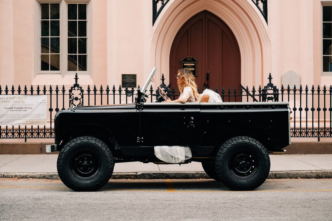 The Perfect Wedding Vehicle: A Custom Land Rover Series 88