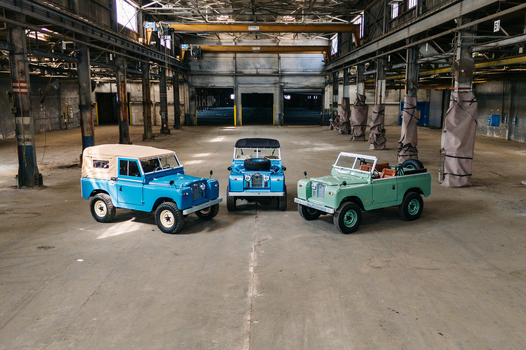 Land Rover Series Top Options Explained: No Top vs Soft Top vs Hard Top