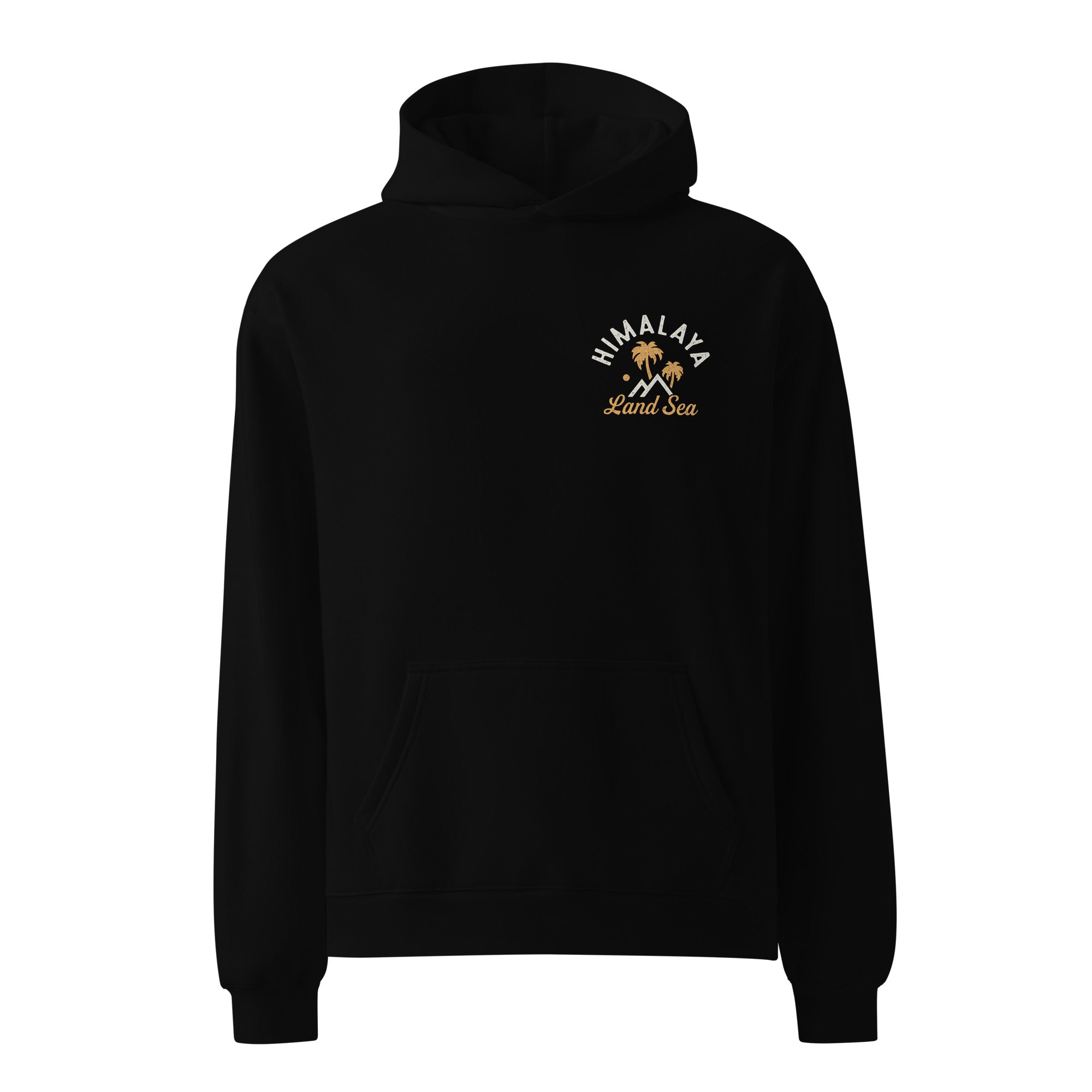 WIND AND SEA SEA Hoodie 黒 LÝFT × WIND AND SEA Wide Cropped Hoodie - Black